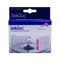Картридж для Brother DCP-130C/MFC-240C/5460CN/885CW (LC1000M) Magenta InkTec