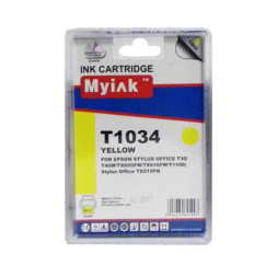 Картридж для (T1034) EPSON St Office T40W/600FW/610FW Yellow (14ml, Pigment) MyInk