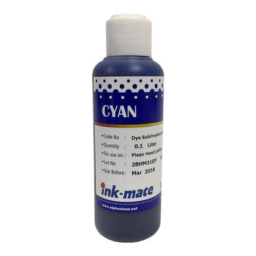 Чернила сублимационные для EPSON (100мл,cyan) TIMB-P40C Ink-Mate