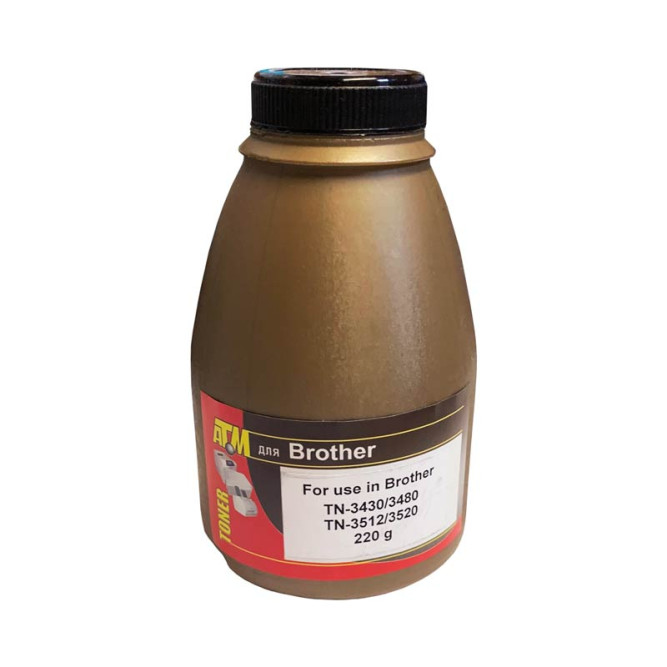 Тонер для BROTHER HL-L5000/6300/6400/DCP-L5500/6600/MFC-L5700/6800/6900 (TN-3430/3480/TN-3512/3520) (фл,220) Gold ATM