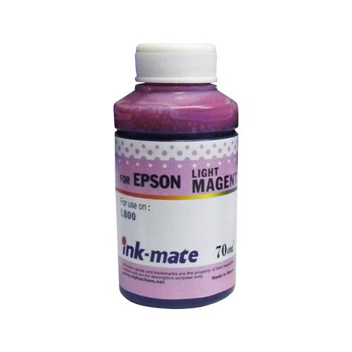 Чернила для epson (t6736 ) l800 (70мл, light magenta, dye) eim-801lm ink-mate