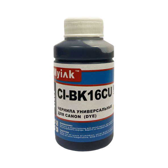 Чернила универсальные для CANON (70мл, Black, Dye ) CI-BK16CU  MyInk