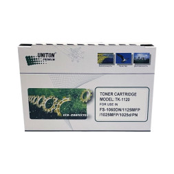 Тонер-картридж для (TK-1120) KYOCERA FS-1060DN/FS-1025MFP/1125MFP (3K,TG-47 MURATA) UNITON Premium GREEN LINE (Eco Protected)