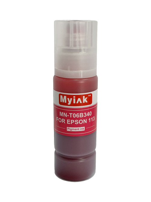 Чернила для EPSON EcoTank 113 (T06B340) ET-5850/5800/16600/16650 (70мл, контейнер, magenta,Pigment) MN-T06B340 MyInk
