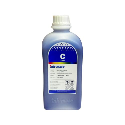 Чернила экосольвентные для Roland Soljet /MUTOH/Mimaki (1л, cyan) ECIM 540C Ink-Mate