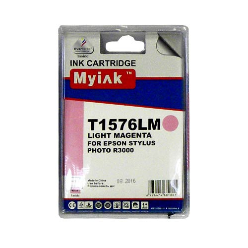 Картридж для (T1576) EPSON St Photo R3000 Light Magenta  MyInk