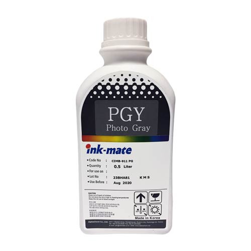 Чернила для canon pfi-101/301/306 (500мл,light grey,pigment) cim-911pg ink-mate