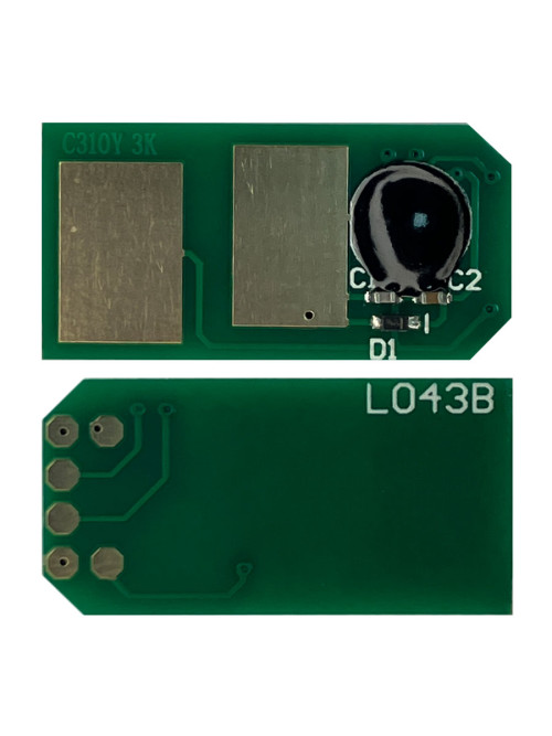 Чип к-жа OKI C310/ C330/C510/C511/C530/MC351/MC361/MC561 (2K) yellow  UNItech(Zhono)