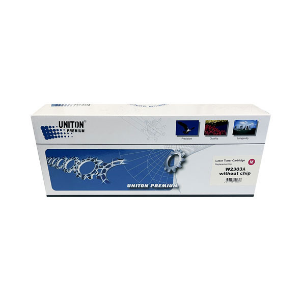 Картридж для HP Color LJ Pro 4203, MFP 4303 W2303A (230A) красный (1,8K) БЕЗ ЧИПА!! UNITON Premium