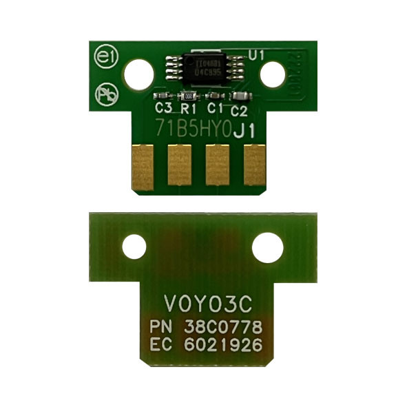 Чип к-жа Lexmark CS/CX 417/517 (3,5К) yellow (для любого ПО) UNItech(Apex)