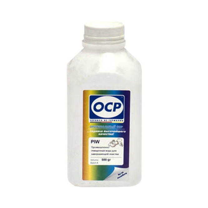 Промывочная  промышленно-очищенная вода (500мл,бесцветная) PIW Pure Ink Water OСР