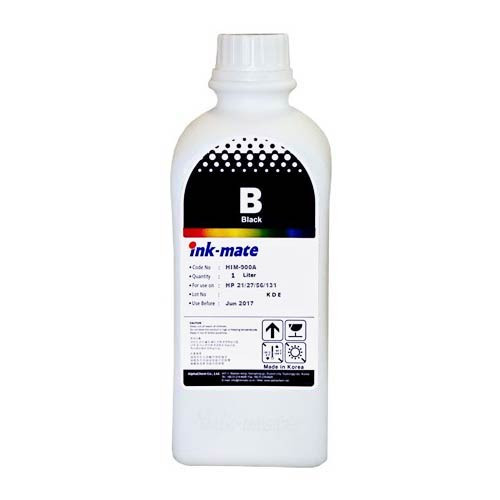 Чернила для HP 21/27/56/122/129/130/131/140/650 (1л,black, Pigment ) HIM-900A Ink-Mate