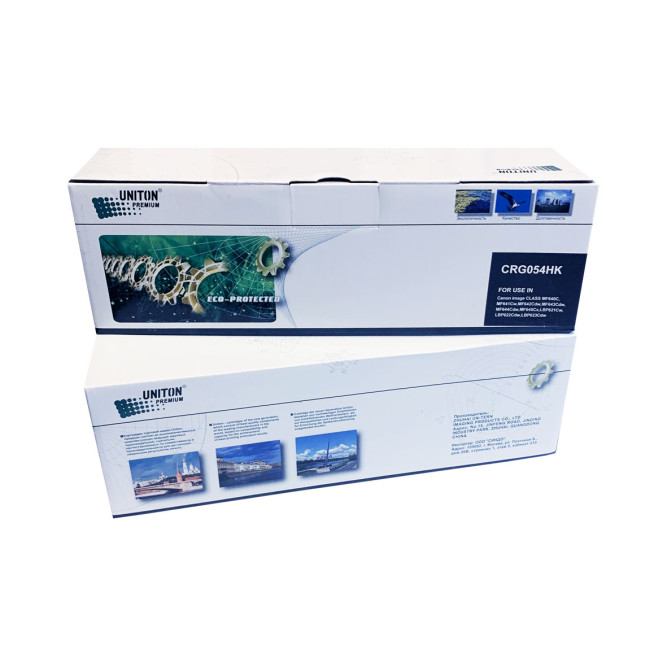 Картридж для CANON LBP-621/ 623, MF641/643/645 Cartridge 054H Bk черный (3,1K) UNITON Premium GREEN LINE (Eco Protected)
