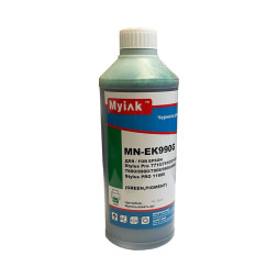 Чернила для  EPSON St Pro 4900, 7900, 9900, WT7900, SureColor SC-P7000, SC-P9000, SC-P5000 (1л, green Pigment) EK990G MyInk